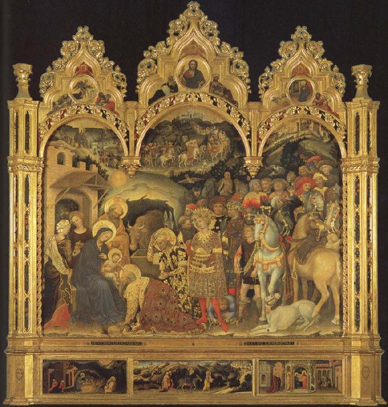 Gentile da Fabriano Adoration of the Magi China oil painting art